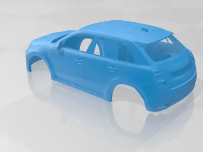 Fiat 600e - Body Car STL Model 3D print model
