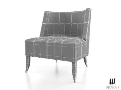 Brabbu Hopi armchair 3D model