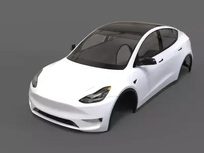  Tesla model y Rc body shell 3D print model
