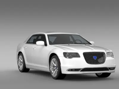 Lancia Thema 2017 3D model