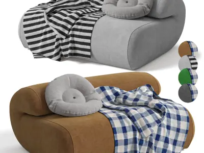 STRATA SOFA And Armchair 3D model