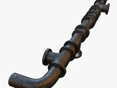 Custom Pipe 3D model