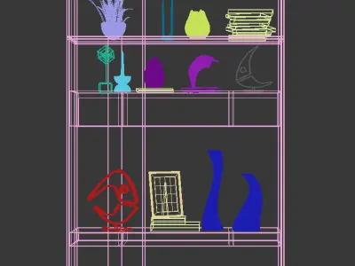 Shelf 3D model 3D model