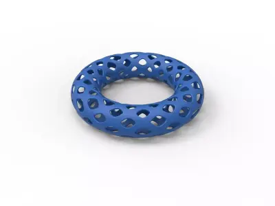 Decorative Bangle Free 3D print model