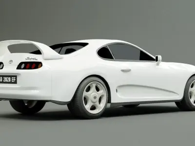 TOYOTA SUPRA MK4 3D 3D model