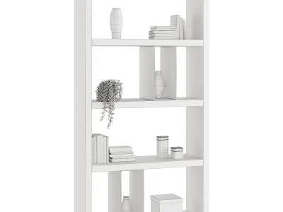 Flexform Bookshelf Braidense 3D model