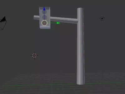 traffic light free Free low-poly 3D model