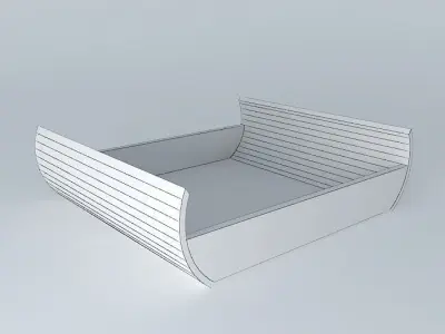 ornament decorative object tray tray Free 3D model