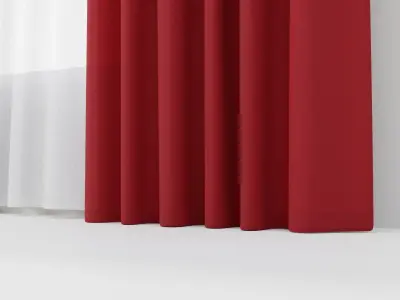 Curtains 02 collection 1 3D model