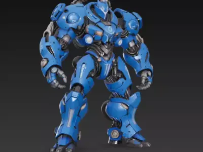 Megatron Robot Free 3D print model