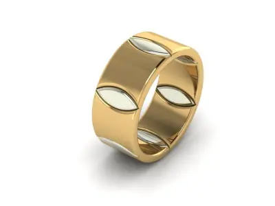 Royal Ring 3D print model