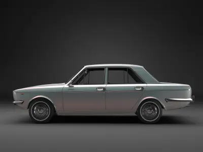 Peykan-Hillman Hunter Low-poly 3D model