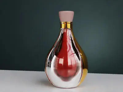 Stylized Perfume Bottle  Free 3D model