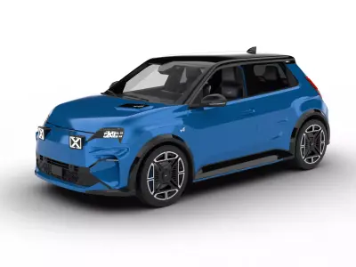 Alpine A290 GT 2025 3d model 3D model