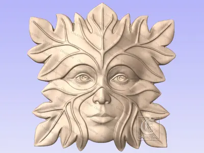GreenWoman - 3D STL Files for CNC  3D model