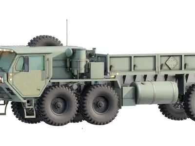 Heavy Expanded Mobility Tactical Truck 3D model