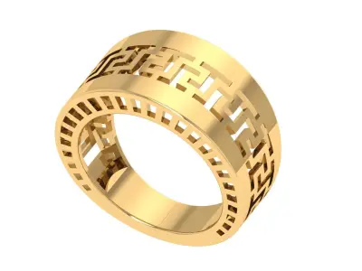 Fancy Band ring for sale  3D print model