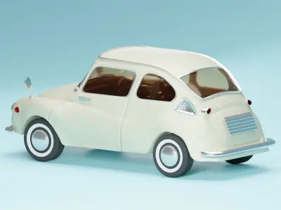 Subaru 360 Custom 3D model