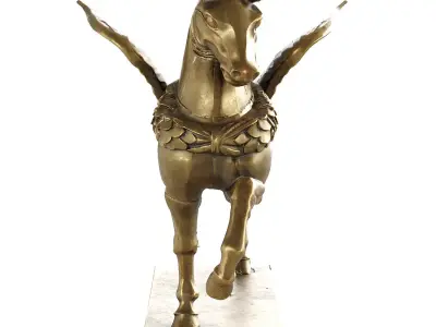 horse statute 17 3D model