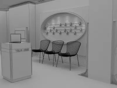  Interior Shop Market a561b 3D model