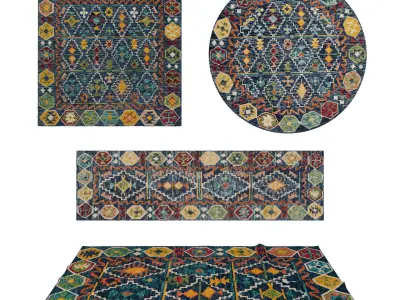 Rugs No 308 Low-poly 3D model