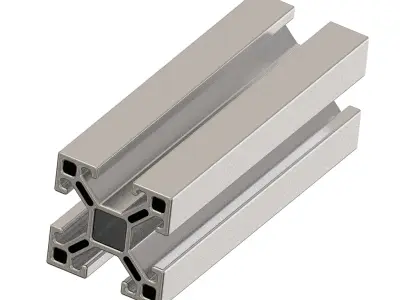 Square Aluminium Profile 3D print model