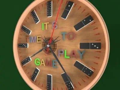 the Wall clock    Free 3D model