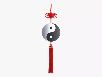 Hanging Feng Shui Yin Yang M 1 3D model