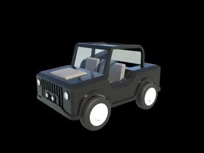 jeep car 3D model