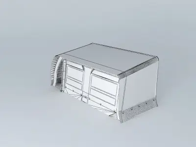 Caravan Awning for our Swift or any large Ethos type Caravan Free 3D model