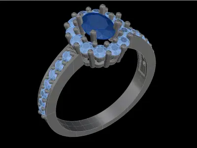 RING 08 3D print model