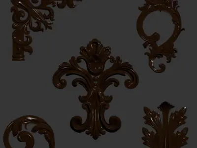 Trim Ornament 76 3D model