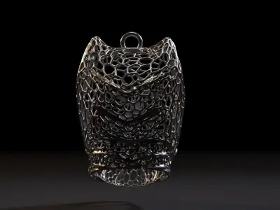 Black Panther Christmas tree decoration 3D print model