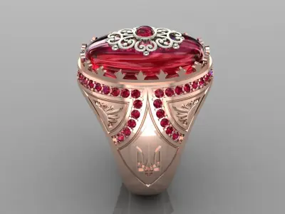 man ring mk0001 3D print model