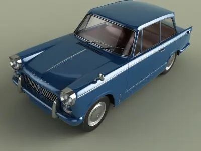 Triumph Herald 1200 Saloon  3D model