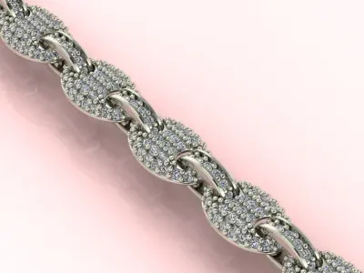 Men Bracelet 3D print model purchase