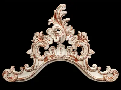 Classic carved 012 3D model