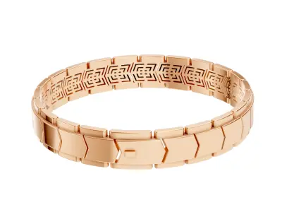 RedGold Man Bracelet 3D print model