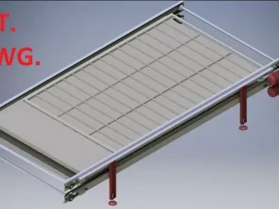 Conveyor Model belt 3D model