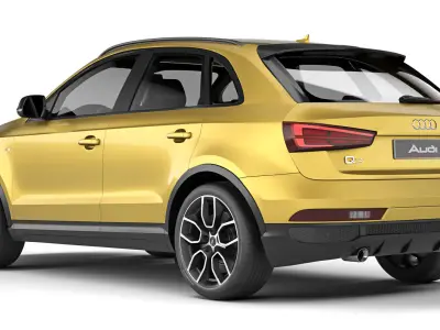Audi Q3 S-Line 2016 3D model