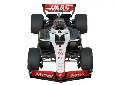 F1 Haas VF-23 2023 3D model