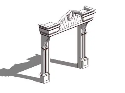 Revit family 3D model