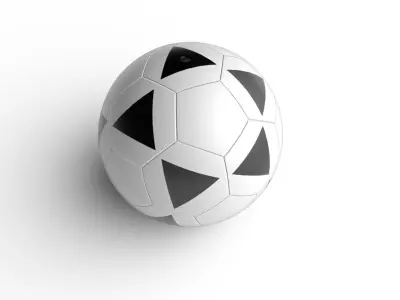 Soccer Ball  M06 Low-poly 3D model