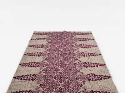 Rugs No 57 Low-poly 3D model