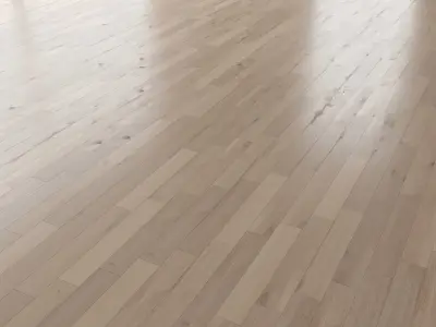 Parquet Oak Vergne Brushed set 7 3D model