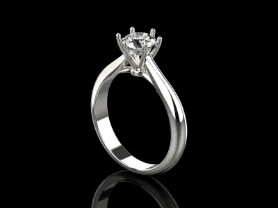 Wedding Ring N145 Free 3D print model