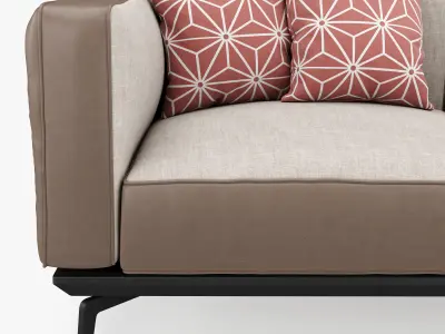 Avalon Sofa 3D model