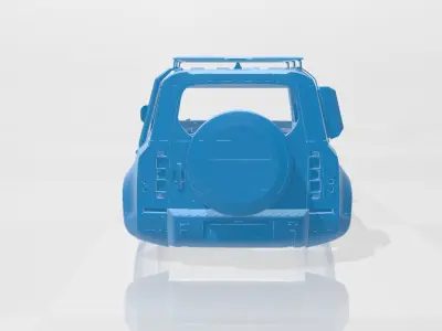 Land Rover Defender Explorer - Body Car 3D Model 3D print model