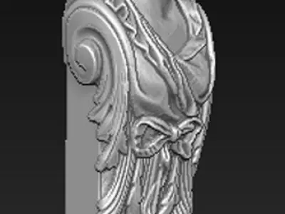 Decorative Marble 4 3D STL model 3D model