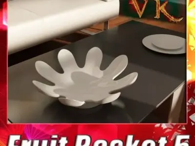 Decorative Bowl 05 3D model